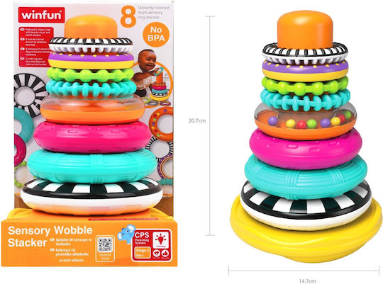 Winfun Winfun Baby Aktivitätsspielzeug Pyramide