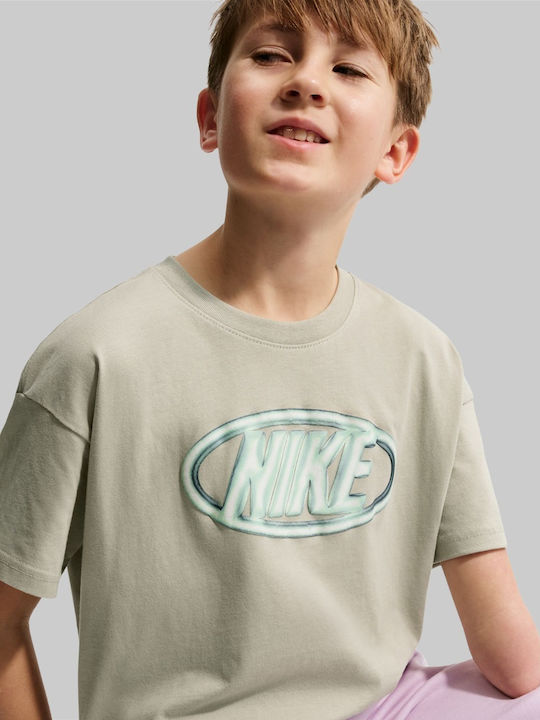 Kids T-shirt Khaki Sportswear