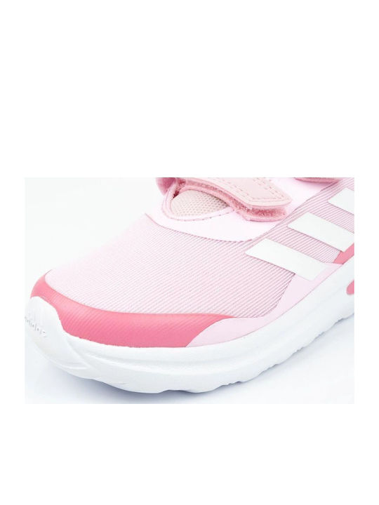 FortaRun Jr Incaltaminte Sport Copii Alergare Cu Închidere Hoop & Loop Roz Clar / Alb Nor / Ton Roz