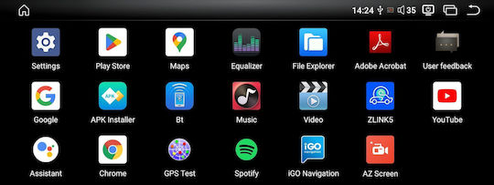 Digital IQ Car Audio System for BMW X5 (E70) / X6 (E71) 2009-2013 (Bluetooth/USB/AUX/WiFi/GPS/Apple CarPlay/Android Auto) with 10.25" Touch Screen