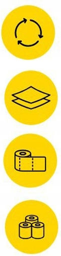 Paper Towel 1-ply Elephant Jumbo Maxi 300 Sheets 2-ply 30 Pcs