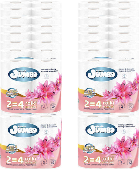 Paper Towel 2-ply Słonik Jumbo Mega Extra Long White 2w 60 Rolls
