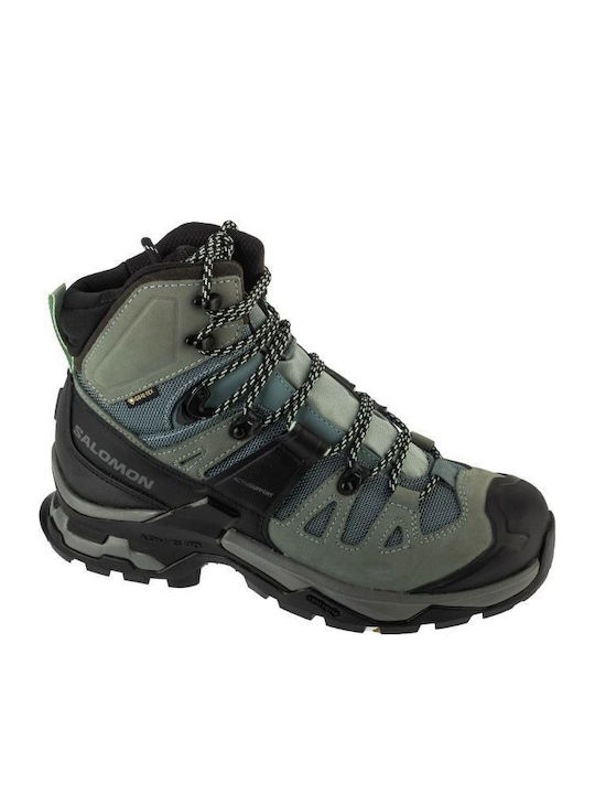 Salomon Quest 4 GTX Γυναικεία Ορειβατικά Μποτάκια Αδιάβροχα με Μεμβράνη Gore-Tex Μπλε