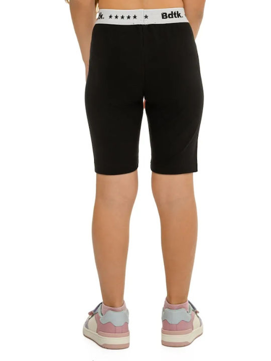Kids Legging Sports Short Black