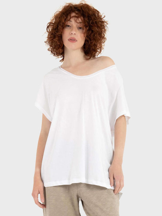 Γυναικείο Oversized T-shirt White