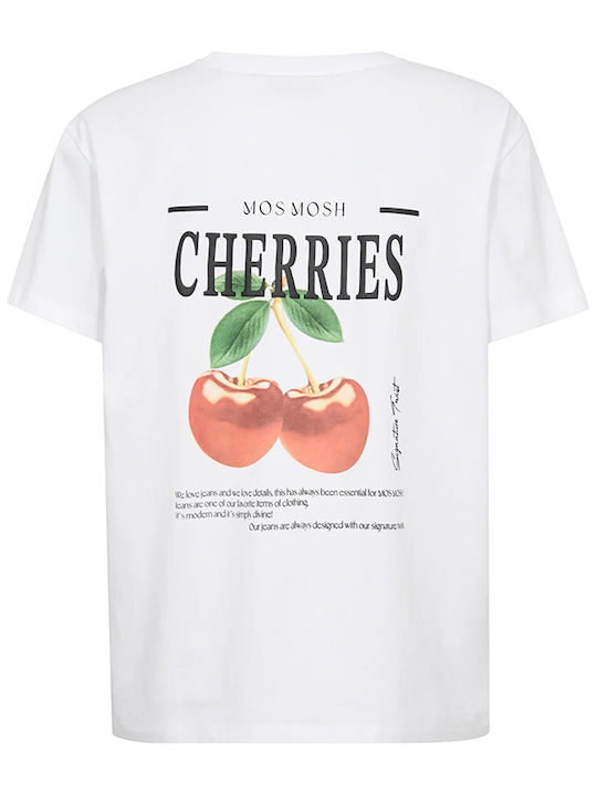 Women's T-shirt White Black Green