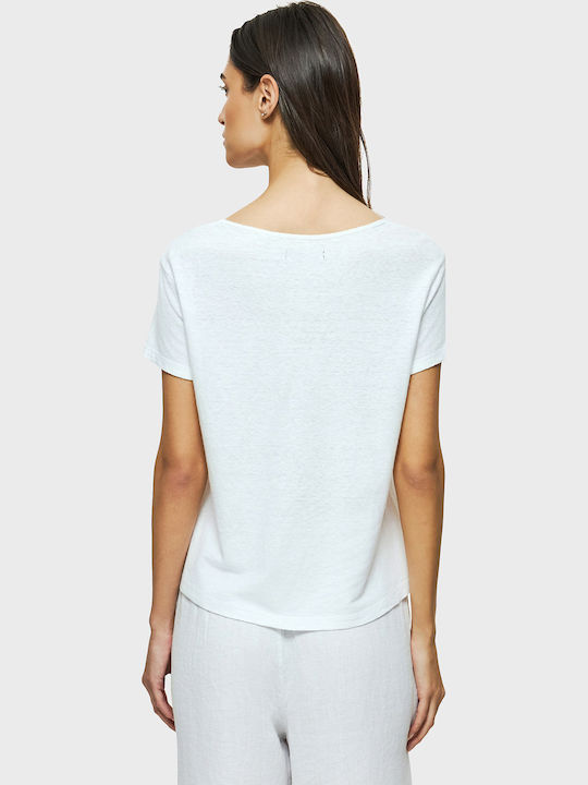 Bluza Damă Tricou Alb