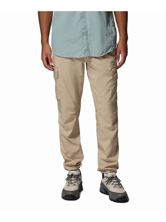 Columbia Cargo Pant Ανδρικό Μακρύ Παντελόνι Πεζοπορίας Μπεζ