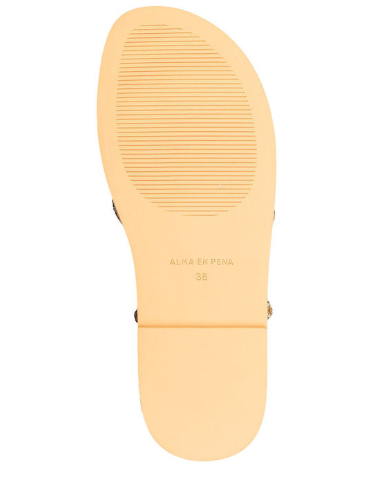 Women's Flat Sandals Beige