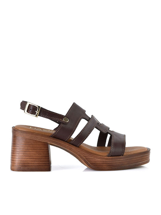 Leather Brown Sandals