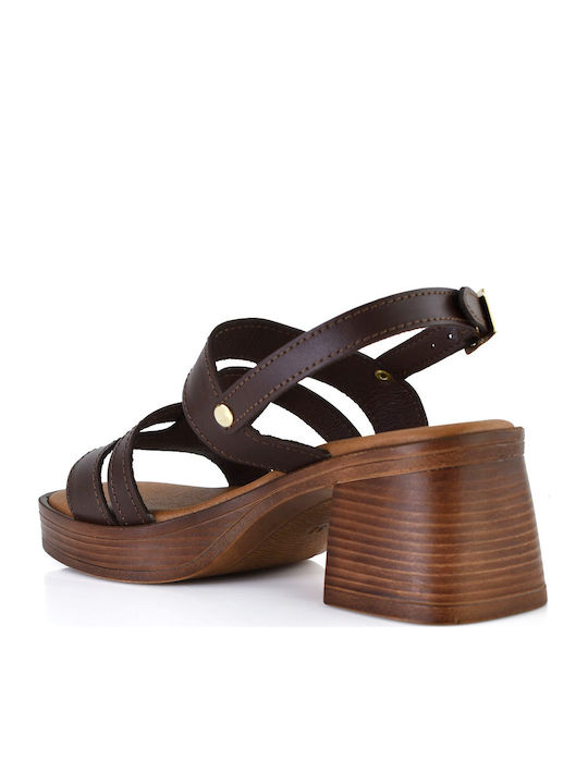Leather Brown Sandals