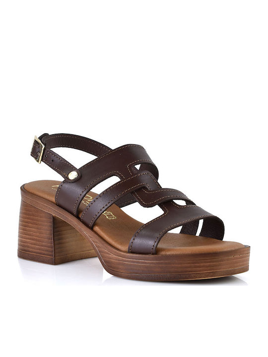 Leather Brown Sandals