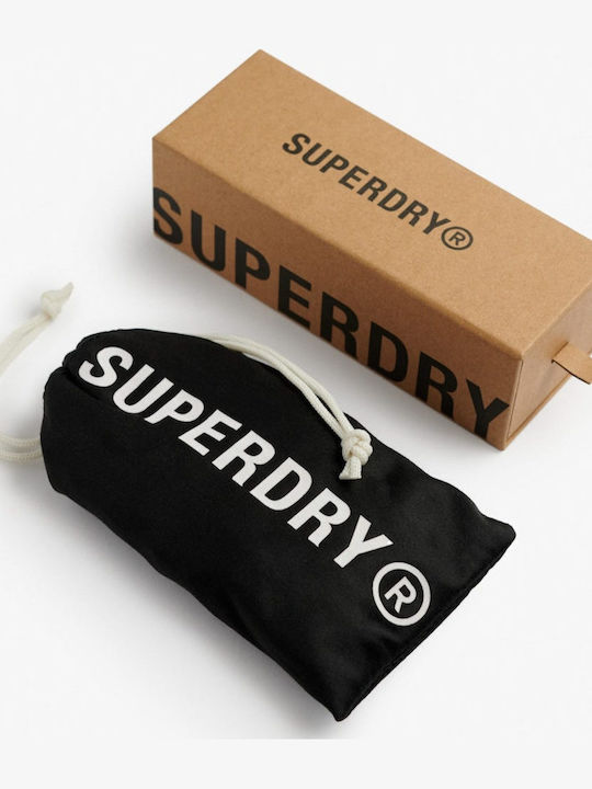Superdry Unisex Sunglasses with Black Frame and Black Mirror Lens M9710065A-G1D