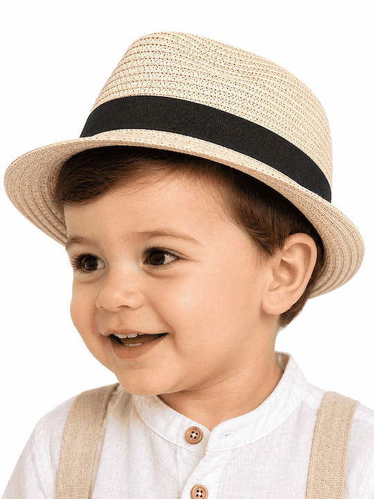 TakTakBaby Kids' Hat Fedora Beige