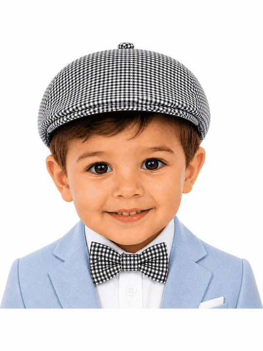 TakTakBaby Kids' Fabric Beret Hat Black