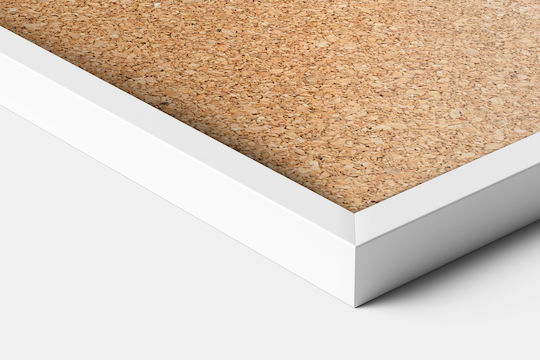 Cork Notice Board Durable Frame