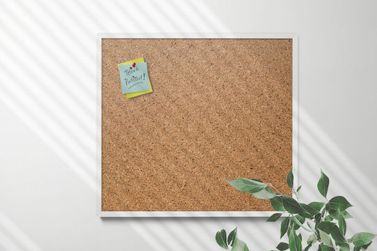 Cork Notice Board Durable Frame