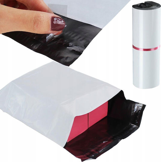 Pungi Curier Albe Tip Folio B3 400x500mm 500 Bucăți