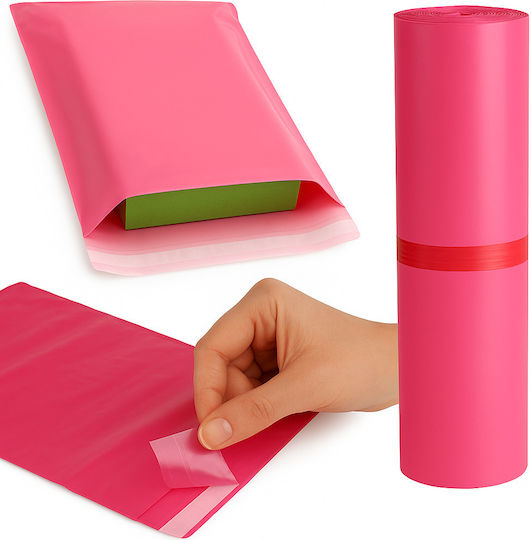 Pink Courier Bags C3 350x450mm 1000 Pcs
