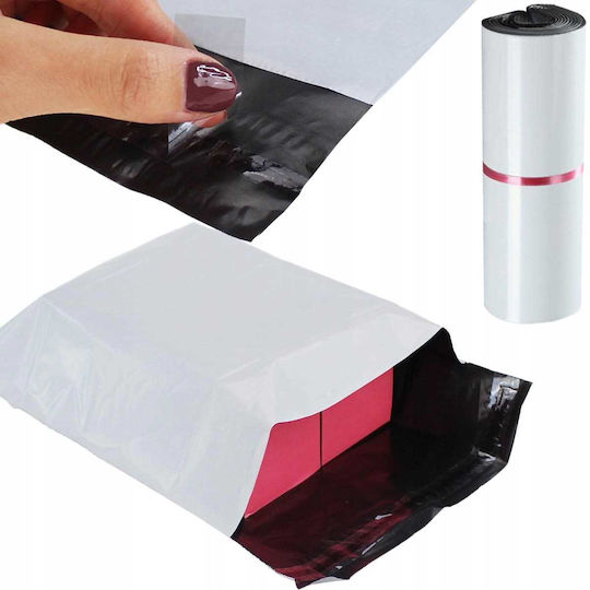 White Courier Bags B4 260x350mm 100 Pcs