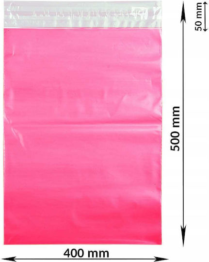 Pink Courier Bags B3 400x500mm 100 Pcs