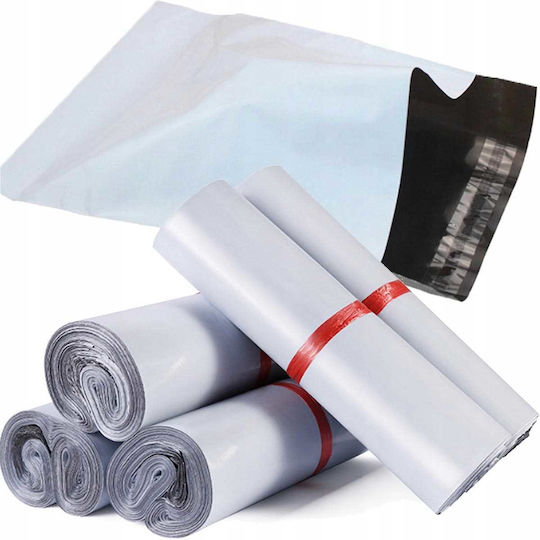White Courier Bags B4 260x350mm 100 Pcs