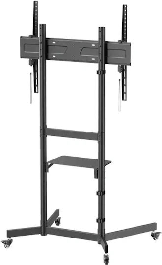 Sbox FS-403 Βάση Τηλεόρασης Δαπέδου έως 100" και 70kg Μαύρο