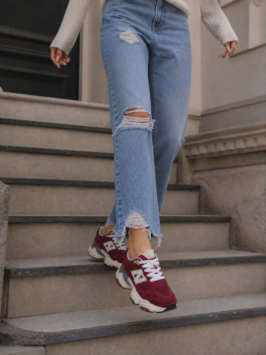 Women's Anatomic Burgundy Sneakers