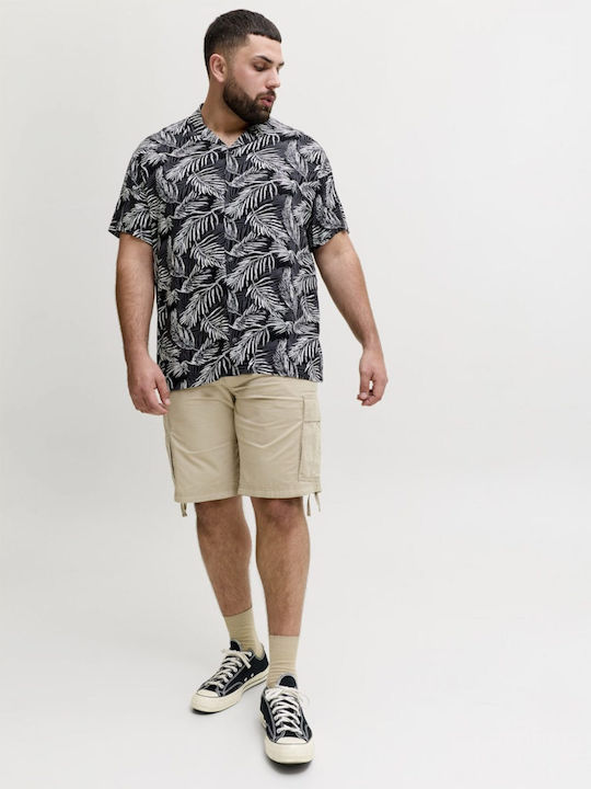 Herren Cargo Shorts Beige