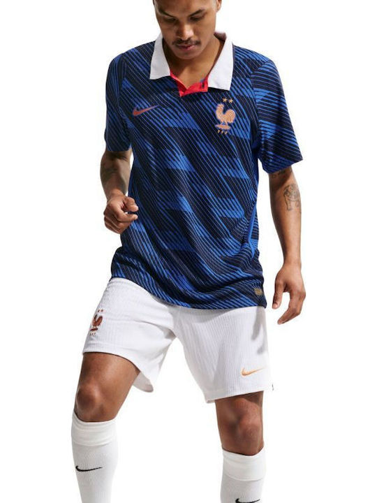France 26 Match Home Men's Football Jersey Shorts