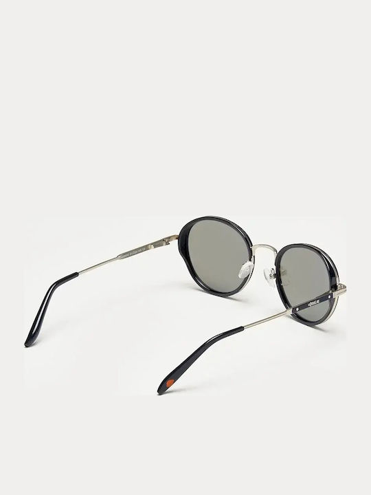 Cosselie Roth Unisex Sunglasses With Silver Metallic Frame And Silver Polarized Mirror Lens