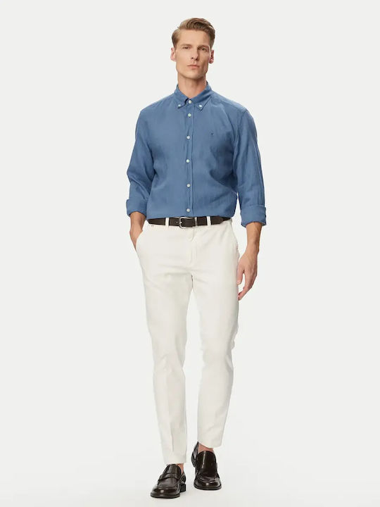 Boss Leinenhemd Indigo Boss Leinenhemd Indigo