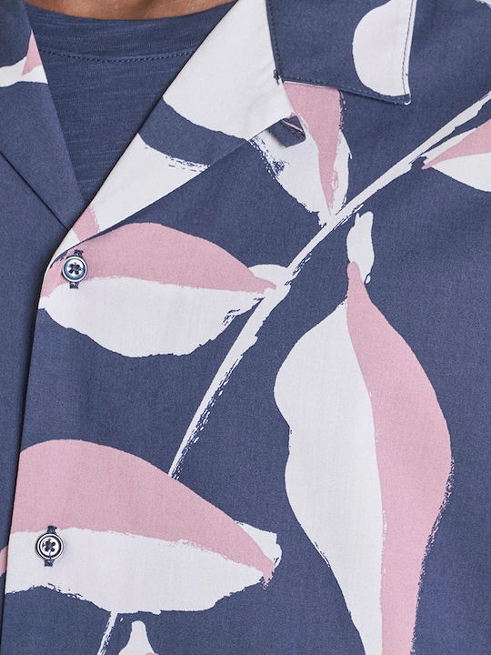 Antony Morato Short Sleeve Shirt in Regular Fit Ecru