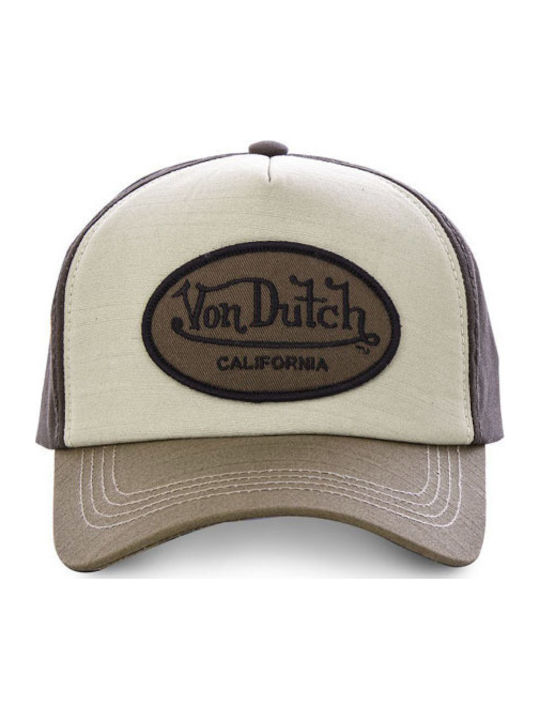 Von Dutch Permament Cap 3-coloured Marron 1