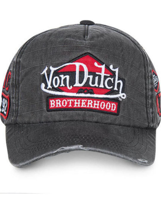 Von Dutch Kappen Heritage Cap Graues Denim