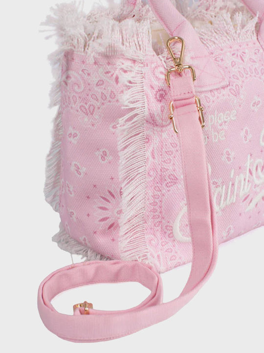 MC2 Colette Stoff Damenhandtasche Handtasche Rosa