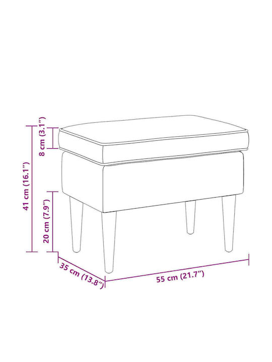 Кресло За Градина Дървено Зелено 55x35x41см