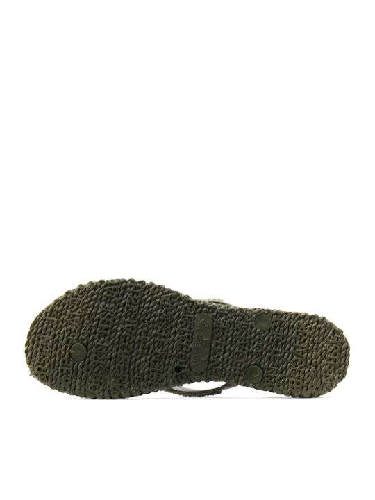 Flip Flops In Khaki Colour