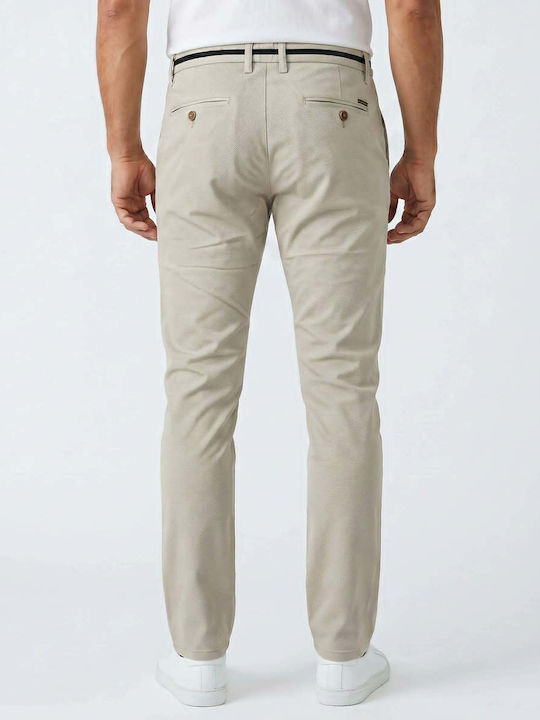 Trousers In Regular Fit Light Grey