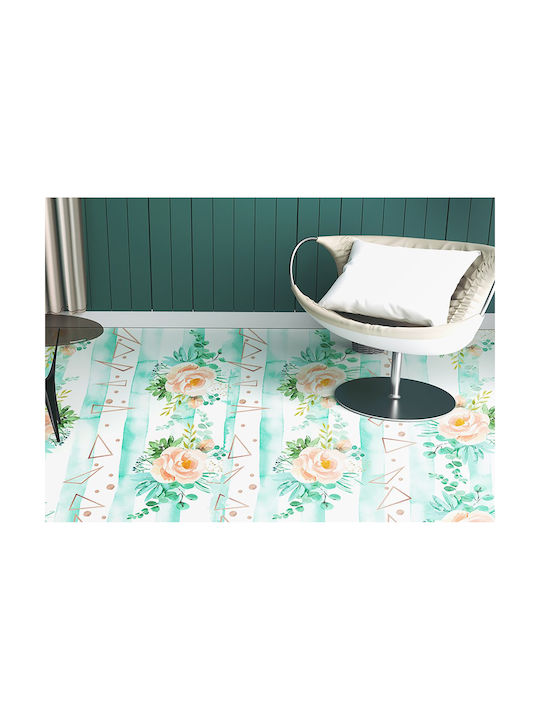 Tulup Χαλί Ορθογώνιο Τιρκουάζ 80x120cm