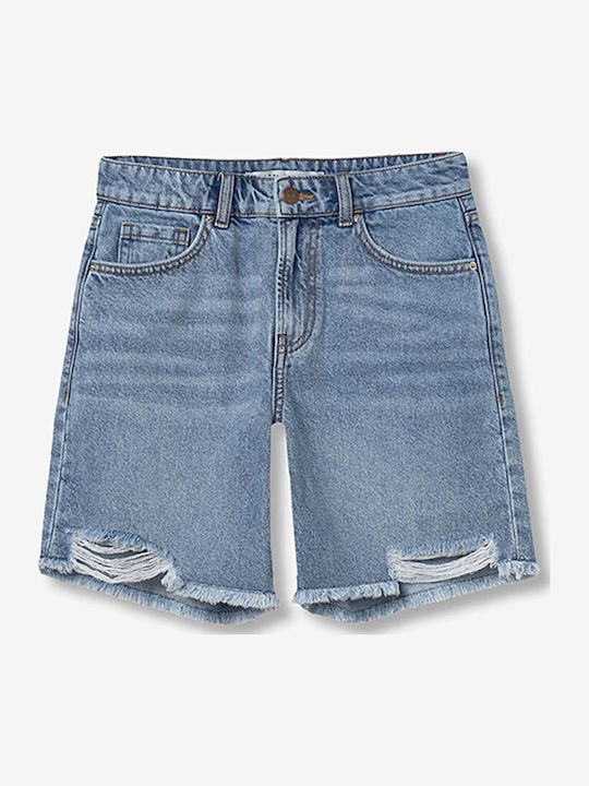 Benny Damen-Jean Shorts Hellblau