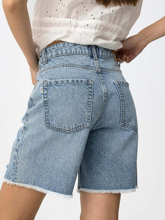 Benny Damen-Jean Shorts Hellblau