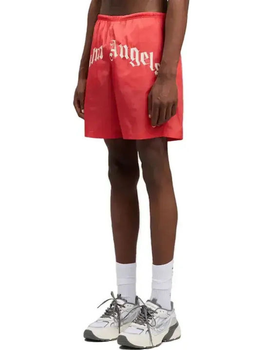 Men's Swimwear Shorts Red Off White