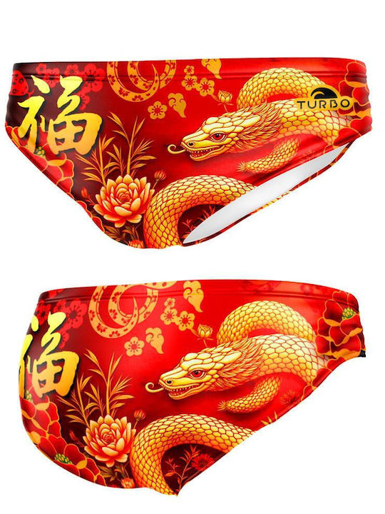 Ανδρικό Μαγιό Slip Red
