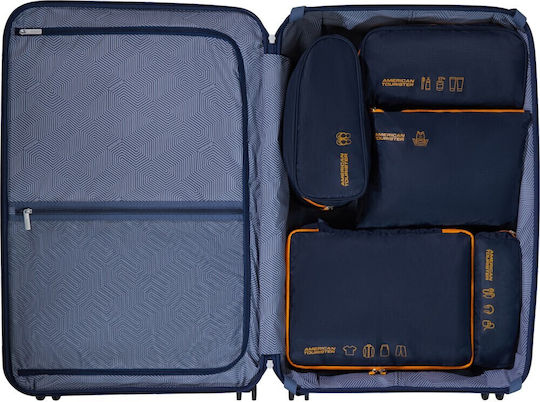 American Tourister Organizer Case Blue 5 Pieces