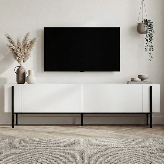 Nexus Επιδαπέδιο Λευκό 180x30x45.5εκ. Nexus Επιδαπέδιο Λευκό 180x30x45.5εκ.