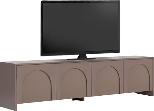Έπιπλο Τηλεόρασης Aurelia Μόκα Μ180xΠ32xΥ45cm