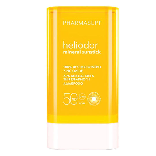 Pharmasept Heliodor Mineral Sunstick Mineral Sunscreen Stick for Face & Body SPF50 25gr
