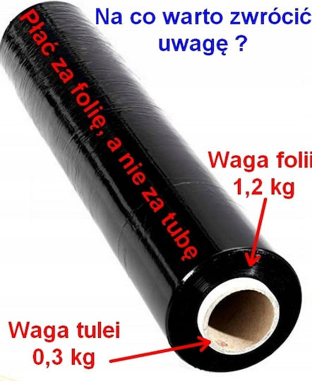 Stretch Film Hand Roll 1.5 Kg Gross 50cm 23µ