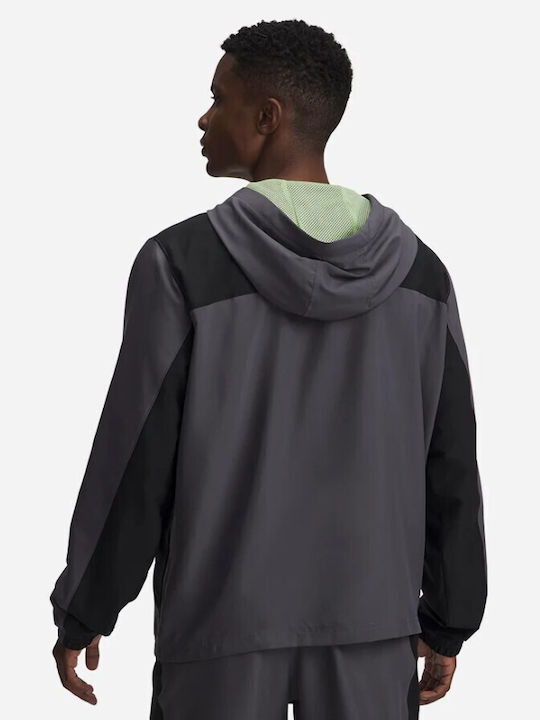 Woven Herren Jacken Grau